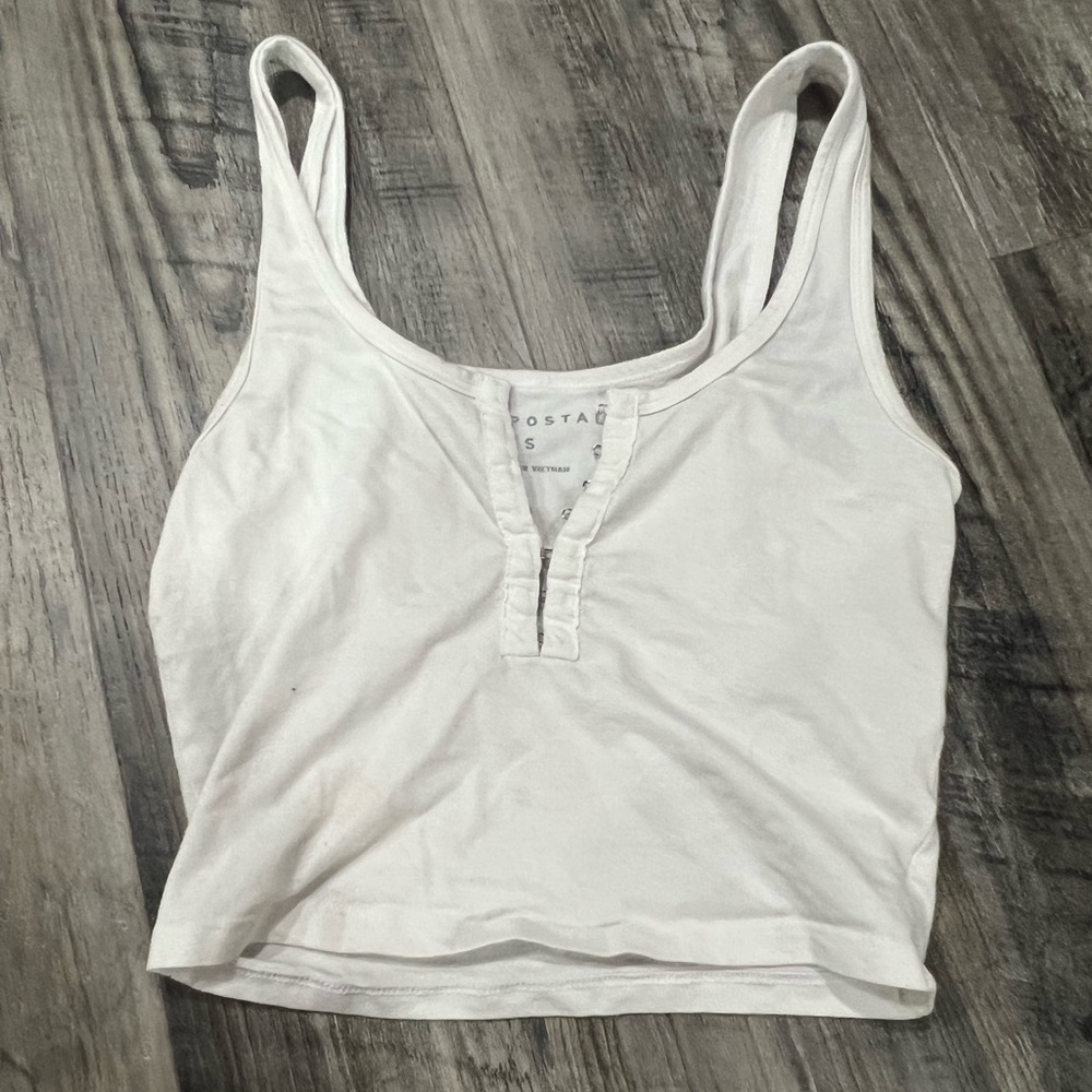 Aeropostale White Womens Tank Size Small